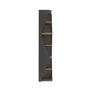 Hanah Home Arrow Estantería Negro y Nogal